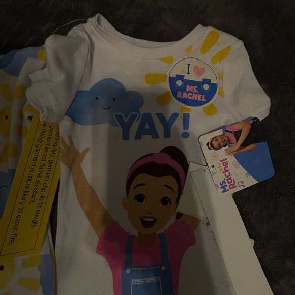 3-Pack Toddler Tops (18M) – NWT / Bluey + Ms. Rachel - Picture 2 of 5
